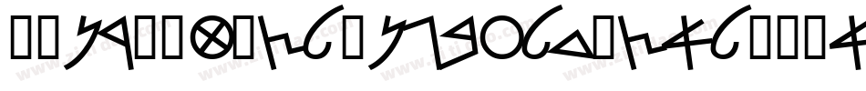JenrivTitlingBoldItalic-ALRjD字体转换