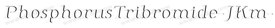 PhosphorusTribromide-JKm字体转换