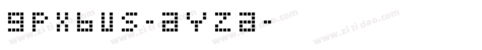 9Pxbus-aYZa字体转换