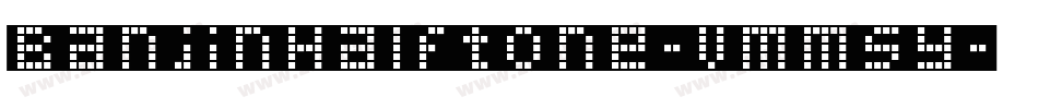BanjinHalftone-vmm5y字体转换