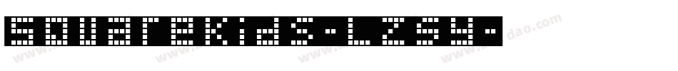 SquareKids-LZ5y字体转换