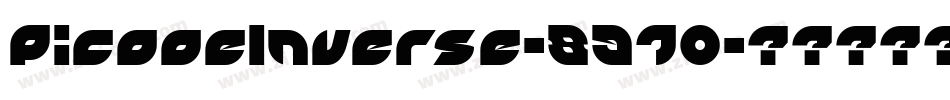 PicaaeInverse-8970字体转换