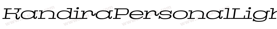 KandiraPersonalLight-Byzd字体转换