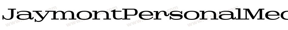 JaymontPersonalMediumItalic-lamq字体转换