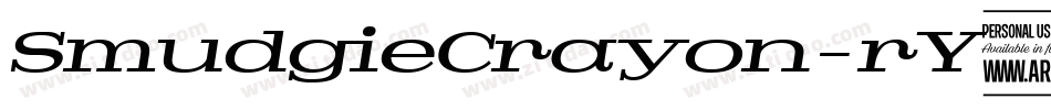SmudgieCrayon-rY0O字体转换