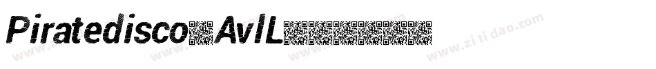 Piratedisco-AvlL字体转换