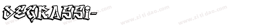 degrassi字体转换