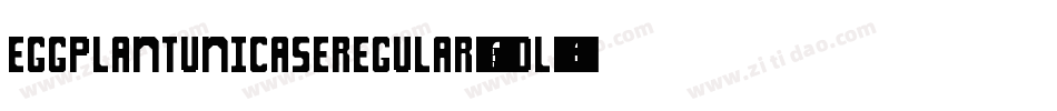EggplantUnicaseRegular-2wDl字体转换