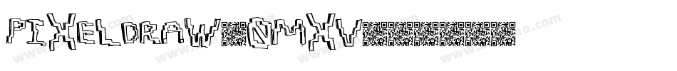 Pixeldraw-0Mxv字体转换