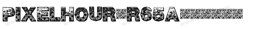 Pixelhour-R65A字体转换