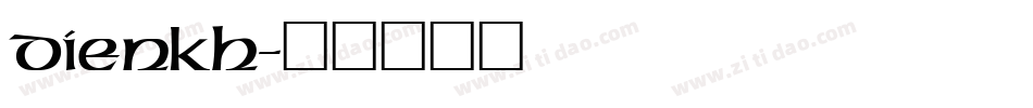 DIENKH字体转换