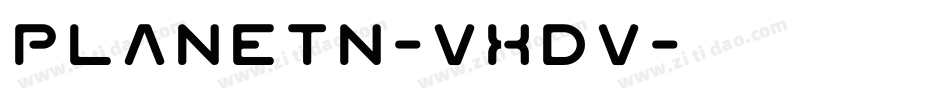 PlanetN-VXDV字体转换