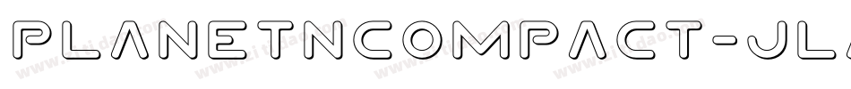 PlanetNCompact-jla7字体转换