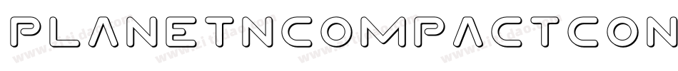 PlanetNCompactCondensed-6Wpv字体转换