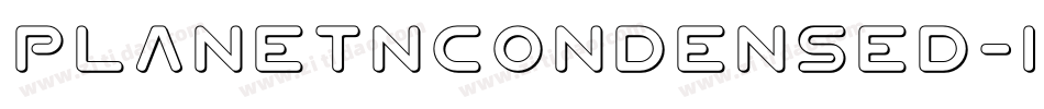 PlanetNCondensed-1gzM字体转换