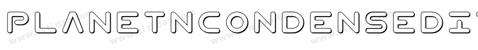 PlanetNCondensedItalic-Rmwe字体转换