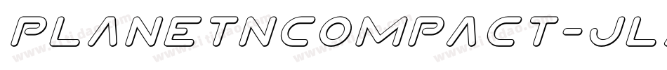 PlanetNCompact-jla7字体转换