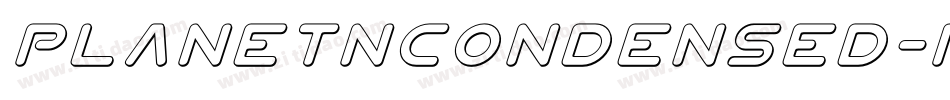 PlanetNCondensed-1gzM字体转换