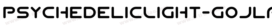 PsychedelicLight-GOJlA字体转换