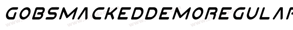 GobsmackedDemoRegular-JRmwE字体转换