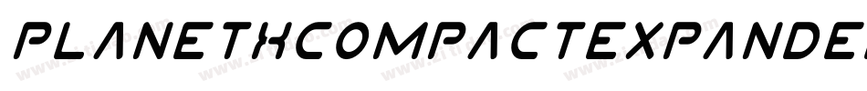 PlanetXCompactExpanded-RmwE字体转换