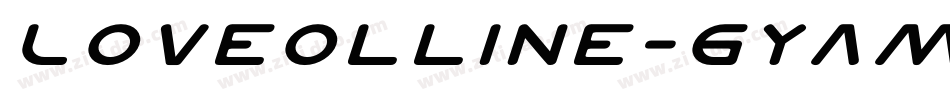 Loveolline-6YaMg字体转换