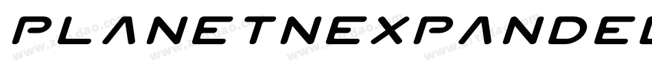 PlanetNExpandedItalic-89yA字体转换