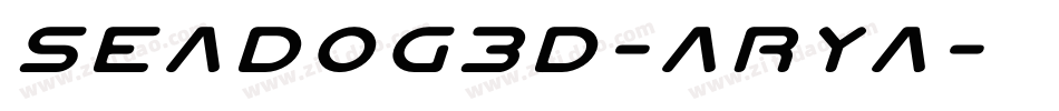 SeaDog3D-aRYa字体转换