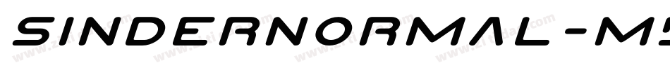 SinderNormal-m5Ya字体转换