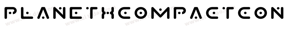 PlanetXCompactCondensed-nBaO字体转换