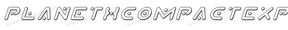 PlanetXCompactExpandedItal-BJ3w字体转换