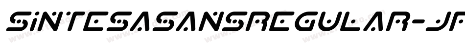 SintesasansRegular-JRpYn字体转换