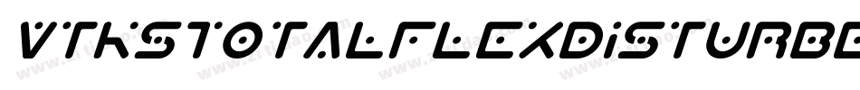 VtksTotalflexdisturbed-9pYn字体转换