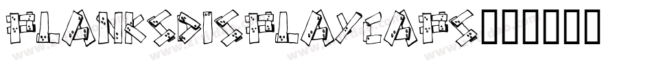 PlanksDisplayCaps字体转换