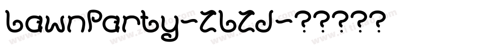 LawnParty-ZLZJ字体转换