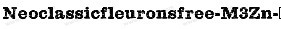 Neoclassicfleuronsfree-M3Zn字体转换