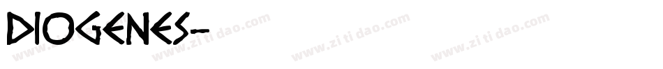 DIOGENES字体转换