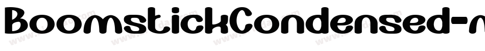 BoomstickCondensed-m9pm字体转换