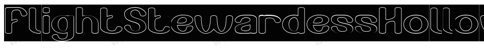 FlightStewardessHollowInvers-vL7L字体转换