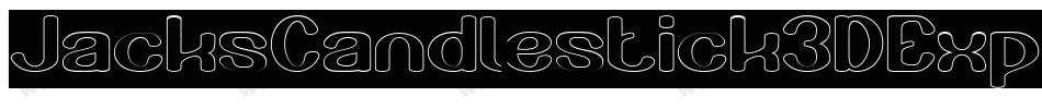 JacksCandlestick3DExpanded-om5q字体转换
