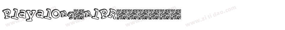 Playalong-nlPR字体转换