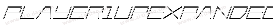 Player1UpExpandedItalic-nWPJ字体转换