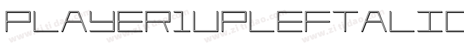 Player1UpLeftalic-rZo9字体转换