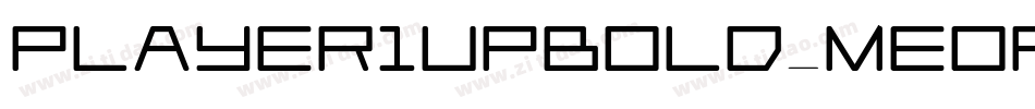 Player1UpBold-Meor字体转换