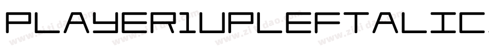 Player1UpLeftalic-rZo9字体转换