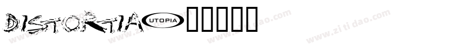 Distortia字体转换
