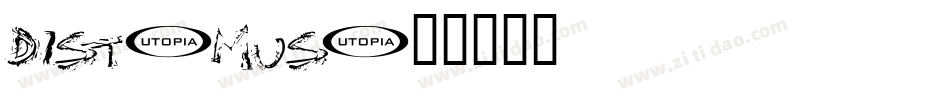 dist_mus字体转换