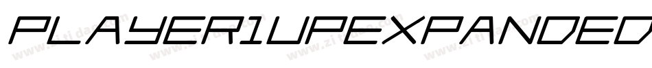 Player1UpExpandedItalic-nWPJ字体转换