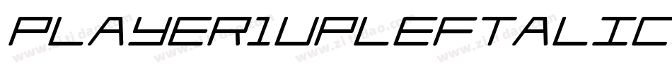 Player1UpLeftalic-rZo9字体转换
