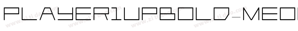 Player1UpBold-Meor字体转换